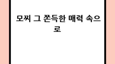 🍡 쫀득함에 빠지다! 일본식 떡 요리 완전정복 😋