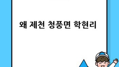 제천 청풍면 학현리 고급 중고차 판매, 놓치면 후회! 🚗💨